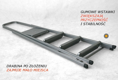 Drabina 4 stopniowa Super Home 204