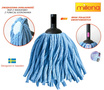 Mop okrągły z mikrofibry + wkład z wiskozy