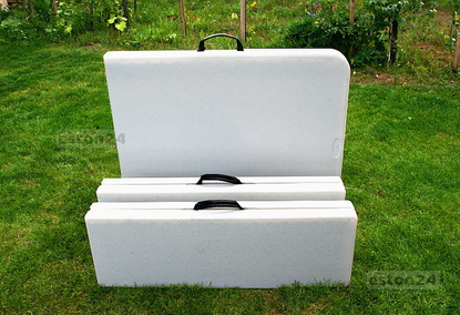 Rozkładany zestaw stół Halff 180 + 2 x ławka Bench 180