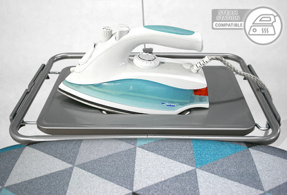 Deska do prasowania Magnum PRO Ekspert Full Opcja - Triangles Laguna