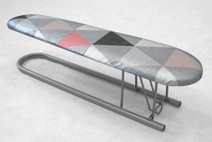 Deska do prasowania Magnum PRO Ekspert Full Opcja - Triangles Pink