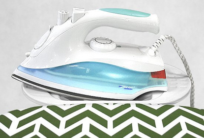 Pokrowiec na deskę do prasowania Chevron Pesto