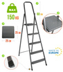 Drabina 5 stopniowa Super Home 205