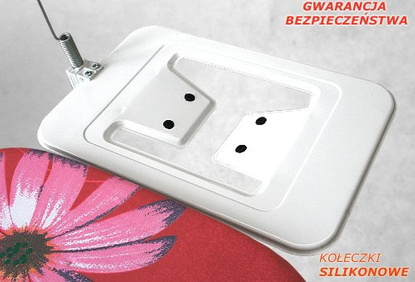 Deska do prasowania Millena Daisy - Gerbera czerwony