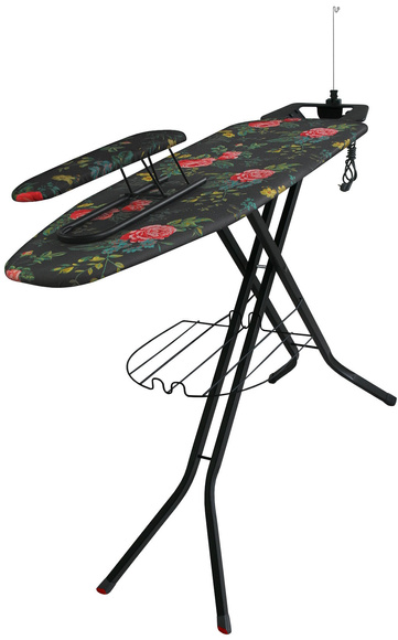 Deska do prasowania Black Rex Full Opcja - Red Rose