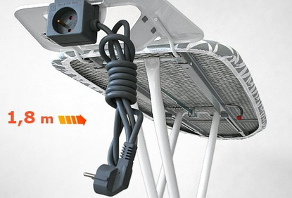 Deska do prasowania z rękawnikiem New Hit Full Opcja - Grey Morocco