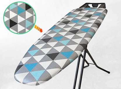 Pokrowiec metalizowany na deskę do prasowania Triangles Laguna DC42F3M + PODKŁAD FILC