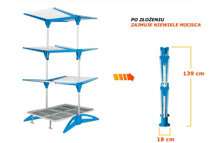 Suszarka do ubrań i bielizny Meliconi Stendimeglio 60