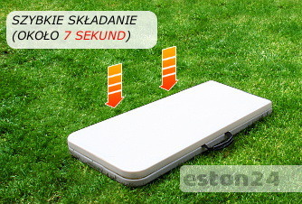 Rozkładany zestaw stół Halff 180 + 2 x ławka Bench 180