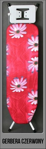 Deska do prasowania Millena Daisy - Gerbera czerwony
