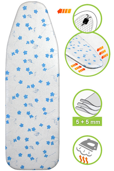 Pokrowiec na deskę do prasowania Millena Teflonlux (M) + podkład FILC