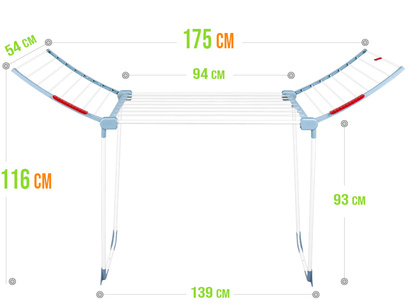Suszarka do ubrań MILLENA ASTRA