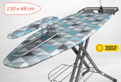 Deska do prasowania Magnum PRO Ekspert Full Opcja - Triangles Laguna