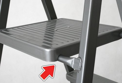 Drabina 4 stopniowa Super Home 204