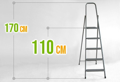 Drabina 5 stopniowa Super Home 205