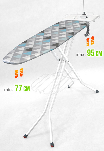Deska do prasowania Quatro Mega - Triangles Laguna