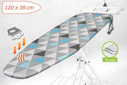 Deska do prasowania Quatro Mega - Triangles Laguna