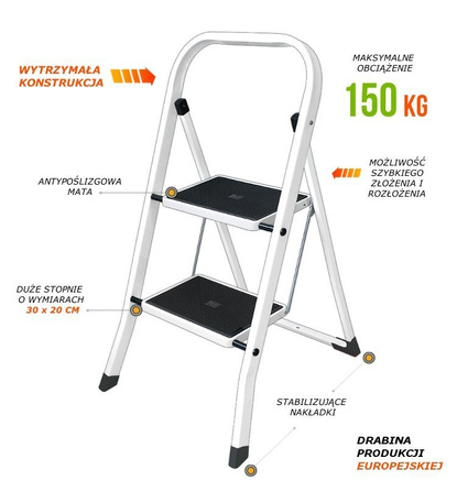 Drabina 2 stopniowa 3022