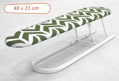 Deska do prasowania z rękawnikiem New Hit Full Opcja - Chevron Pesto