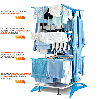 Suszarka do ubrań i bielizny Meliconi Stendimeglio 60