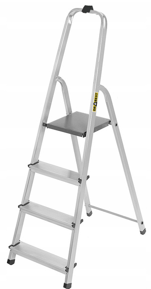 Drabina 4 stopniowa aluminiowa Drabest