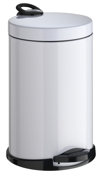 Kosz na śmieci Opera White-Black 14L